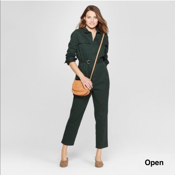 Dark green boiler suit Clearance